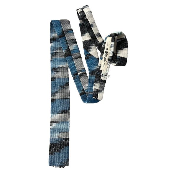 *** The Hill Side Square Tie Blue - Picture 1 of 2
